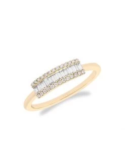 DJULA Eclat 18K Yellow Gold & Diamond Ring