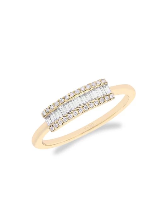 DJULA Eclat 18K Yellow Gold & Diamond Ring