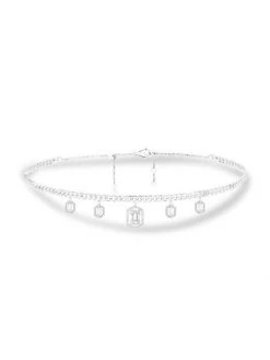 DJULA Sublissime N°3 18K White Gold & Diamond Choker