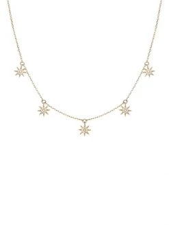 DJULA Soleil 18K Yellow Gold & Diamond Necklace