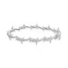 DJULA Barbel&eacute; 18K White Gold & Diamond Bangle For Men