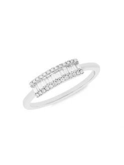 DJULA Eclat 18K White Gold & Diamond Ring