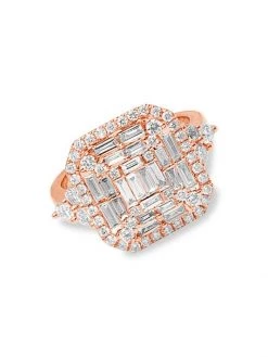 DJULA Engagement Jodie 18K Rose Gold & Diamond Ring