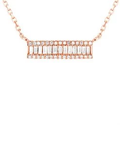 DJULA Eclat 18K Rose Gold & Diamond Necklace